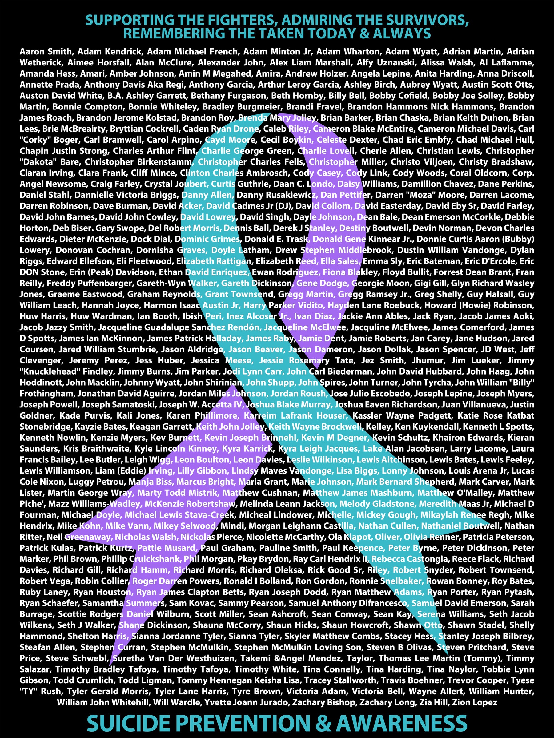 SUICIDE PREVENTION & AWARENESS - R100