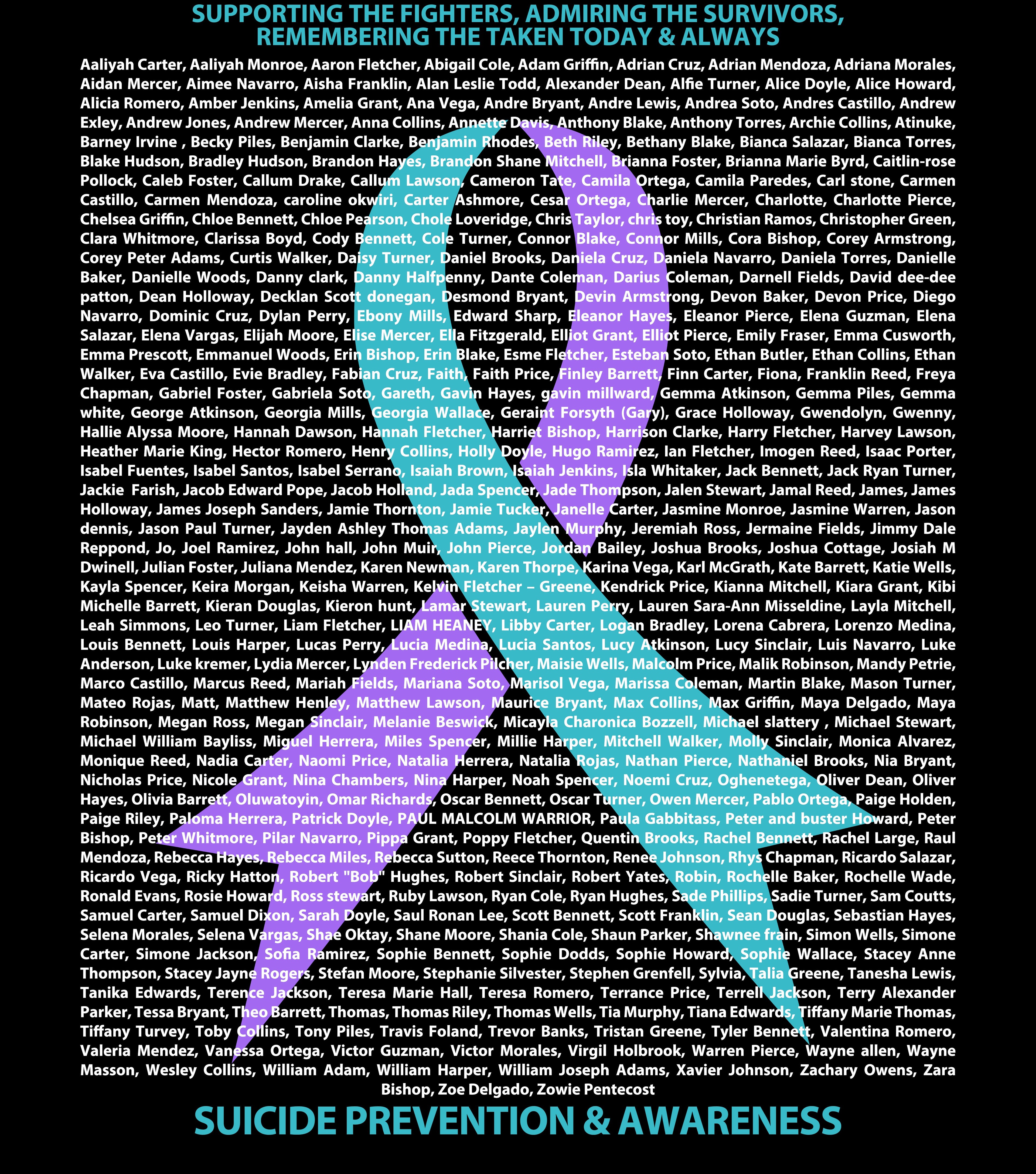 SUICIDE PREVENTION & AWARENESS - R80