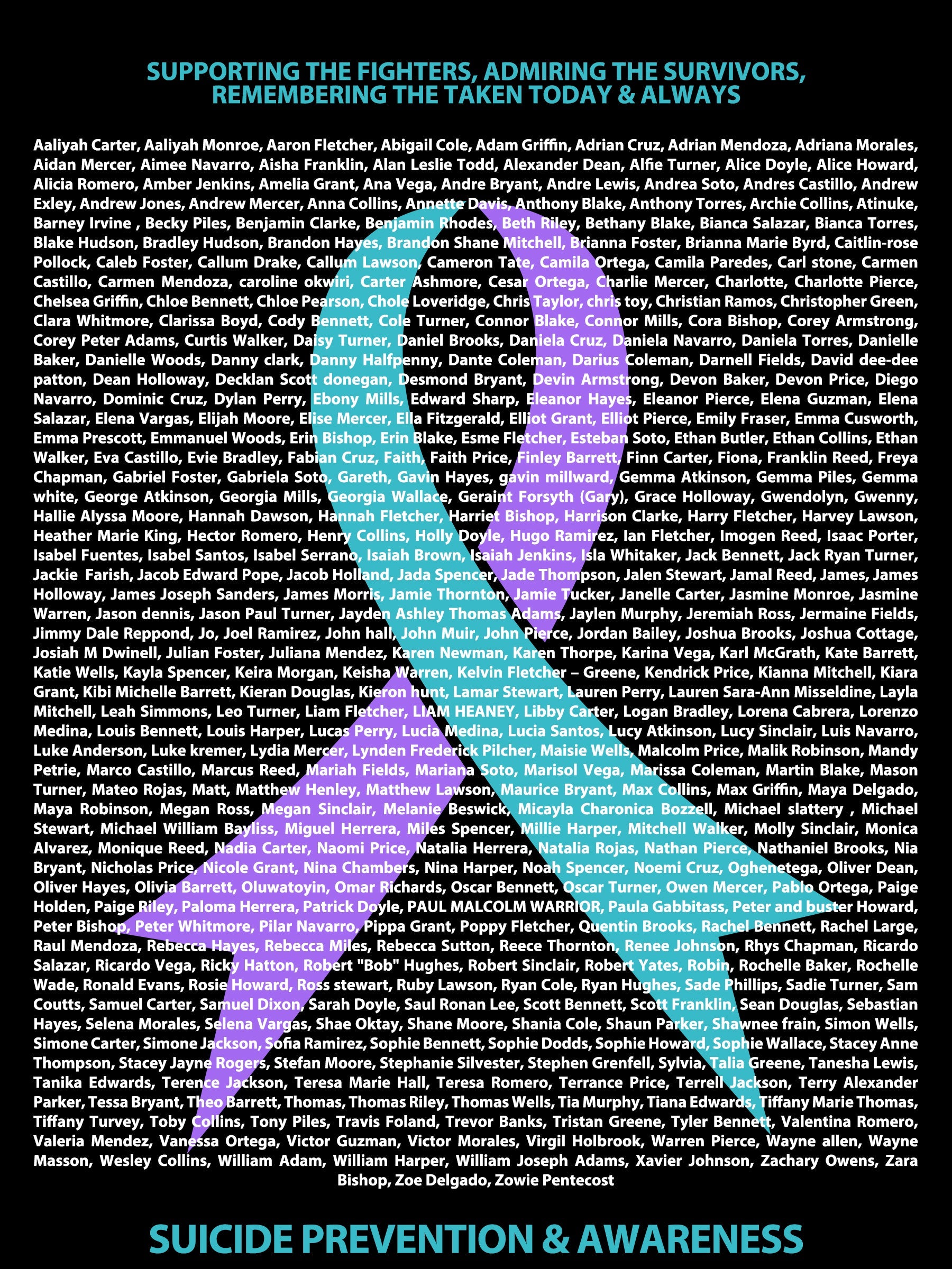 SUICIDE PREVENTION & AWARENESS - R80 (R1)