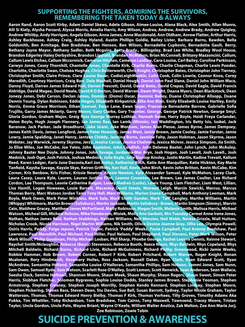 SUICIDE PREVENTION & AWARENESS - R86