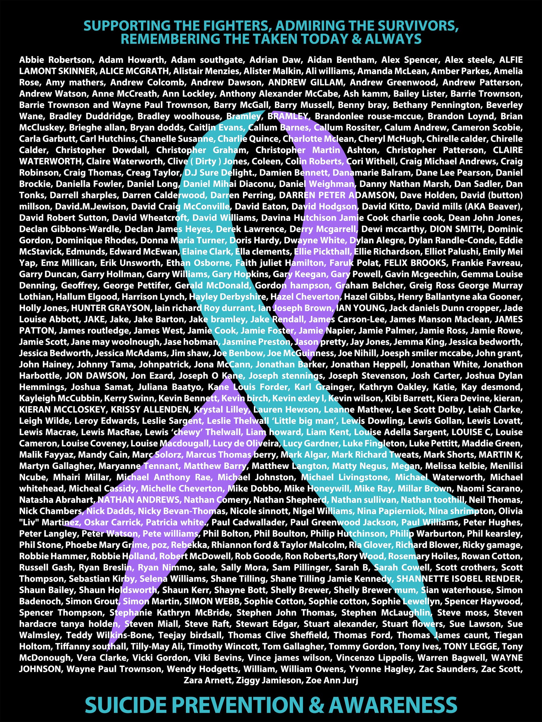 SUICIDE PREVENTION & AWARENESS - R89 (R1)