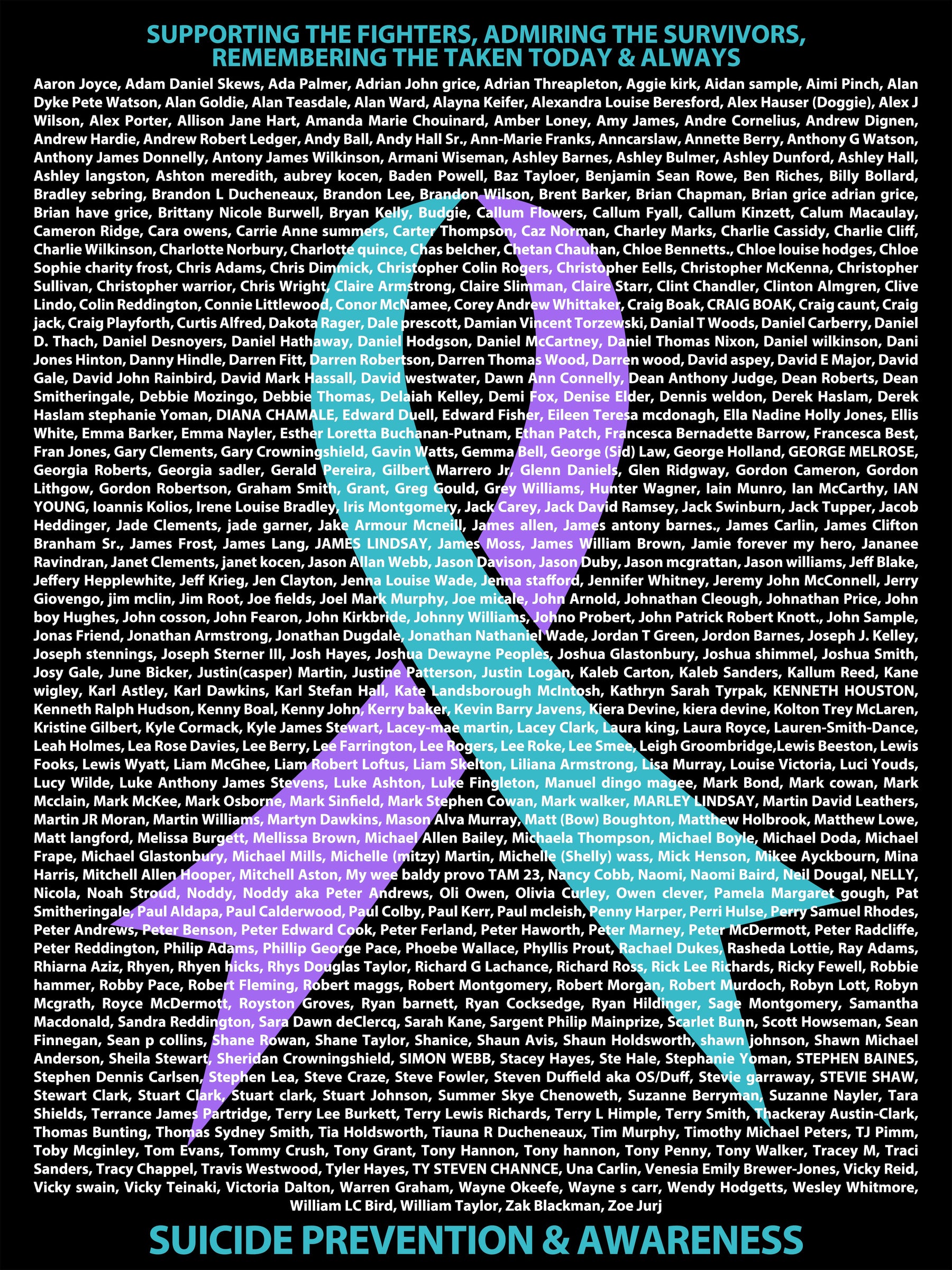 SUICIDE PREVENTION & AWARENESS - R90